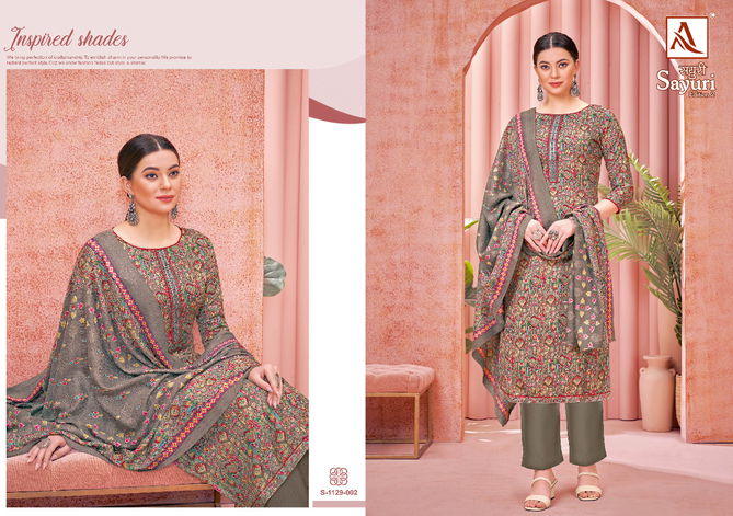 Alok Sayuri Edition 2 Pashmina Wholesale Dress Materials Collection
